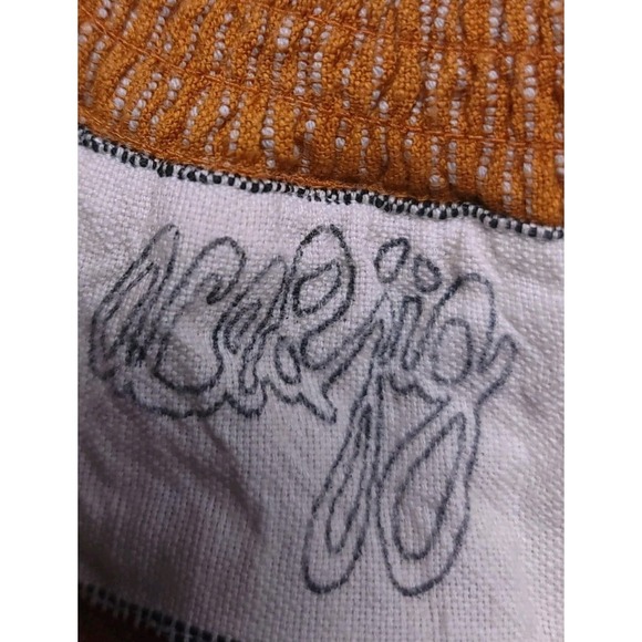 Ace & Jig Maxi Dress Womens Small Burnt Orange Striped Smocked Tank Boho India - Picture 6 of 10